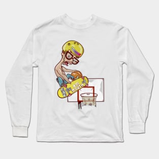 Andrew Glouberman playing Basketball Long Sleeve T-Shirt